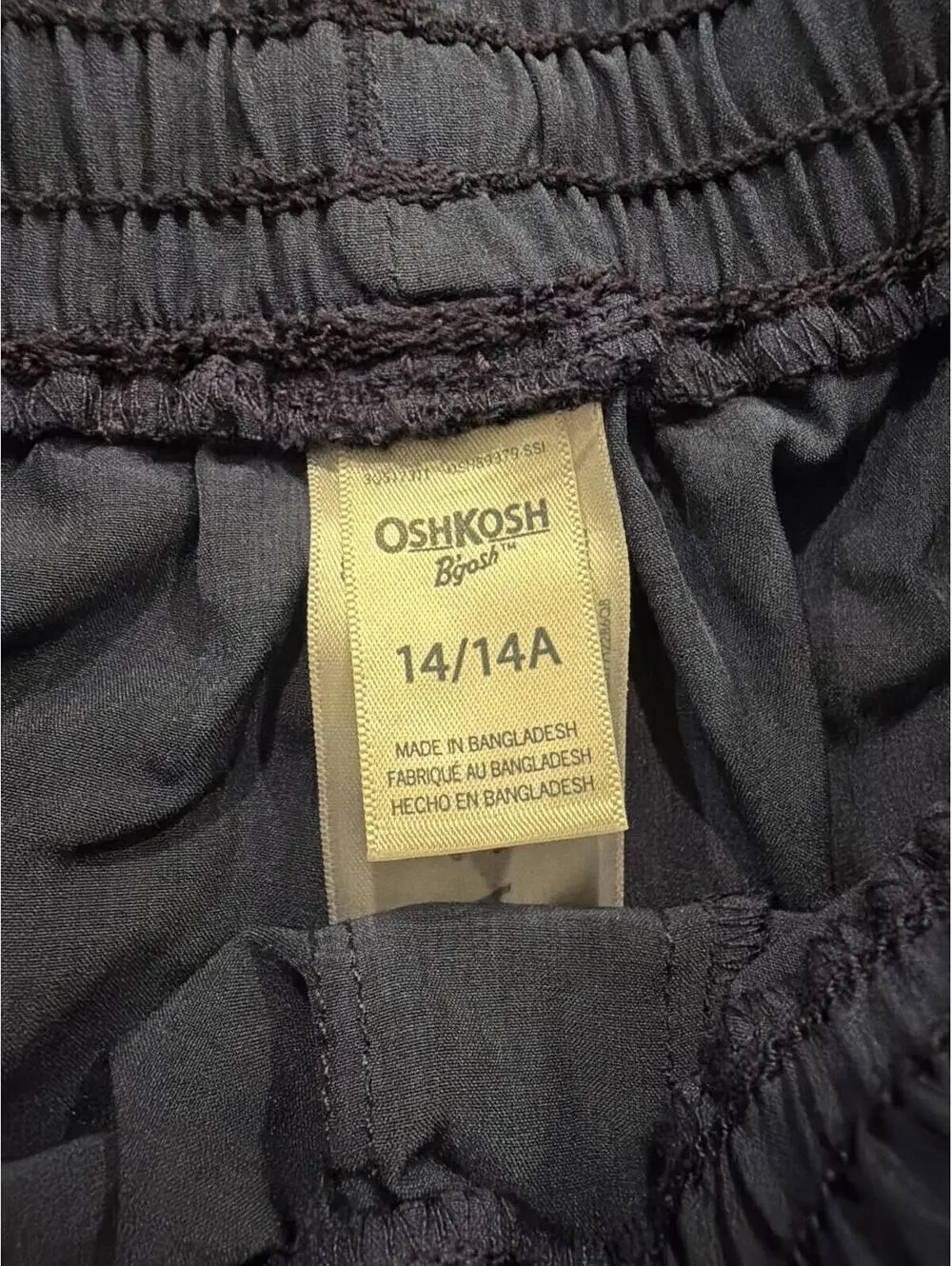 OshKosh B'gosh Boys Navy Shorts 14/14A